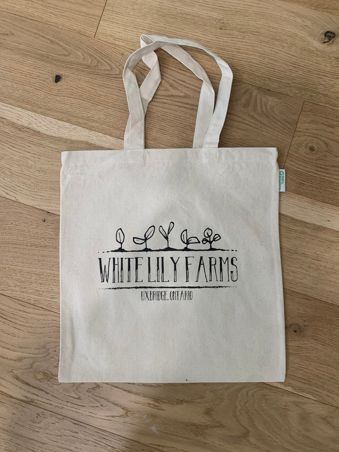 White Lily Farms tote bag